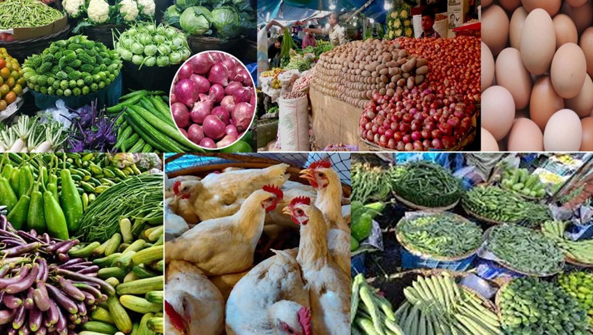 বৃষ্টির অজুহাতে বেড়েছে নিত্যপণ্যের দাম